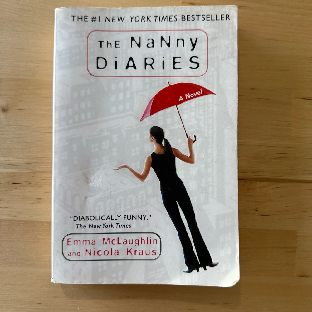 📚BUY 2 GET 1 FREE The Nanny Diaries Book‎ by Emma McLaughlin and Nicola Kraus